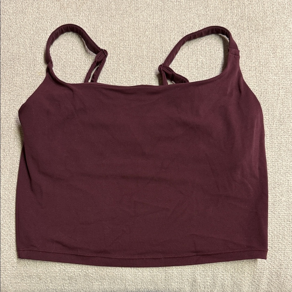 Elegant Burgundy Camisole Top